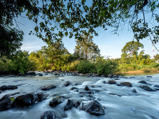 The Tranquil River Flow