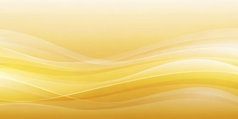 Abstract Gradient Background With Smooth, Curving Lines in Soft Yellow and White Hues
