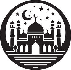 taj mahal vector illustration