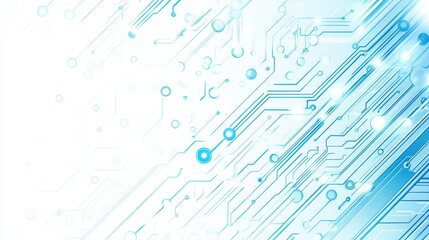 Abstract circuit board background, technology concept, futuristic design, possible use in presentation or website backdrop