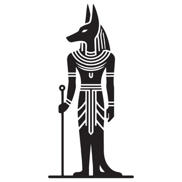 recommend clip art: Shadowy Anubis silhouette, shrouded in mystery - Anubis illustration - Anubis vector - Egyptian god silhouette - Egyptian silhouette
                    
                    