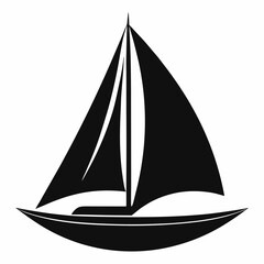 silhouette of a ship