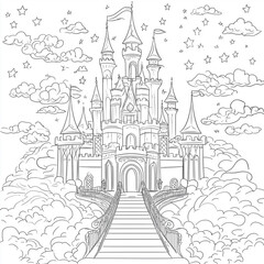 Fototapeta premium coloring