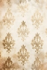 old vintage wallpaper with ornaments