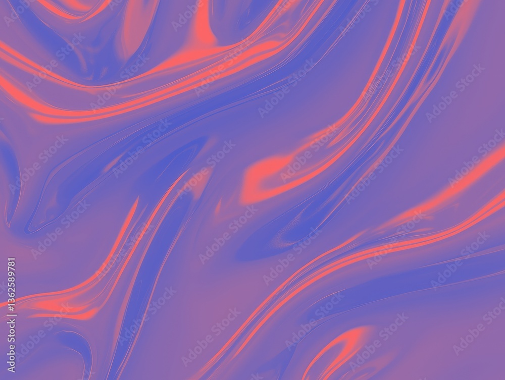 Aufkleber abstract fluid art: a mesmerizing display of flowing colors, creating a unique and captivating abstr