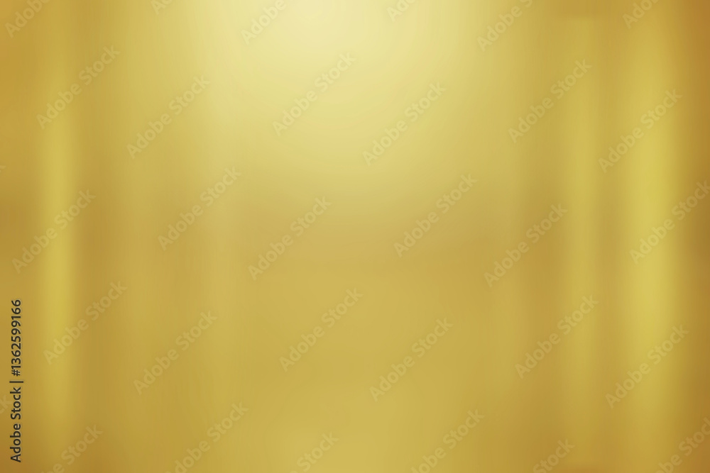 Wall mural gold abstract background with soft glowing backdrop texture for christmas and valentine.