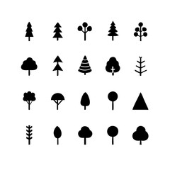 Tree Icons Vector
