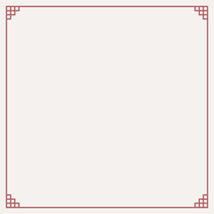 Korean traditional background vector illustration