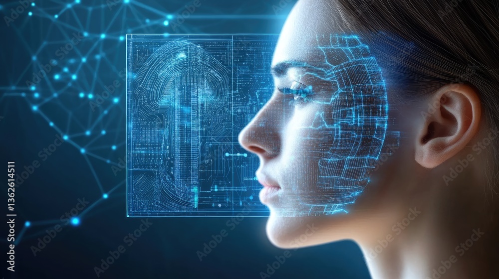 Poster ai-driven fraud detection system securing digital payments and cashless transactions.