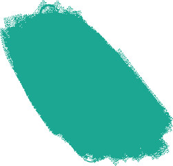 Abstract green brush stroke vector element