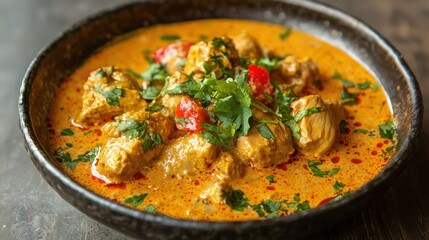 kuku paka with coconut chicken creamy
