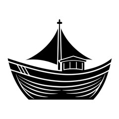 Boat Silhouette Vector