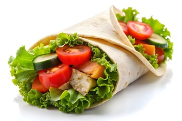 A healthy grilled chicken breast sandwich with fresh vegetables and salad on a plate
