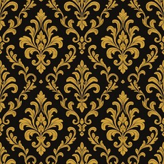 黒×金のバロックパターン