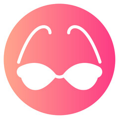 sunglasses gradient icon