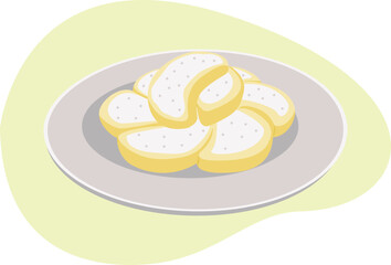 Kue Putri Salju (Crescent Cookies)