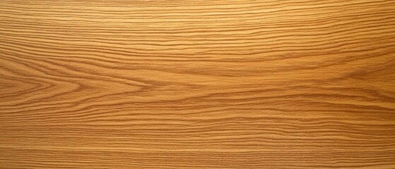 Fototapeta premium Smooth Oak Wood Texture with Fine Grain and Polished Surface