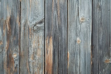 Reclaimed Wood Surface with Visible Cracks and Faded Paint