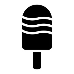 popsicle glyph icon