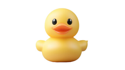 A Playful Peek: A delightful rubber ducky stands out, inviting smiles with its charming pose, capturing the innocence and playfulness associated with childhood, bath time, and the simplicity of joy.