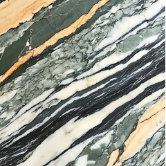 A close up view of marble with various color striations