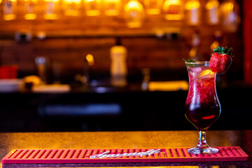 cocktail in bar