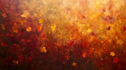 Obraz premium Autumn Leaves Background Texture. (40)