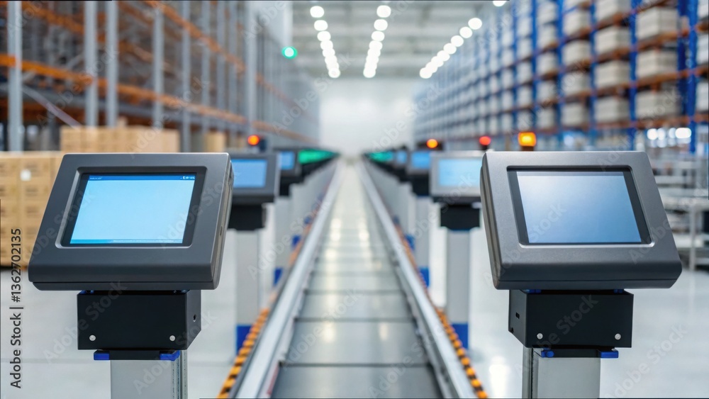 Poster Advanced Material Flow Speed Readout Devices in Industrial Setting