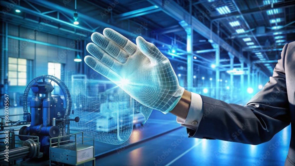 Poster Holographic Interface Interaction in Advanced Industrial Environment