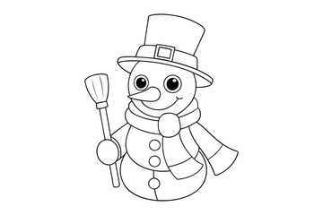 Printable Christmas Coloring Page for Kids – Holiday Activity

