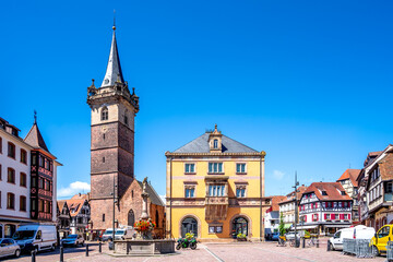 Altstadt, Obernai, Elsass, Germany 