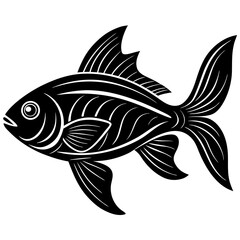 Fish Silhouette Vector