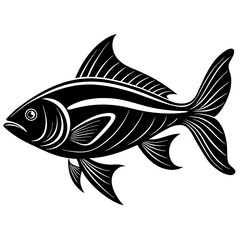 Fish Silhouette Vector