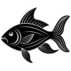 Fish Silhouette Vector