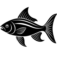 Fish Silhouette Vector
