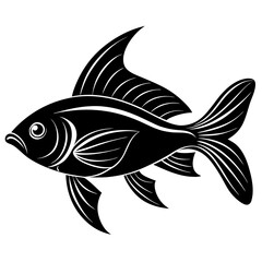 Fish Silhouette Vector