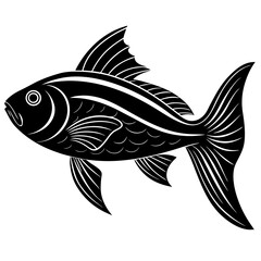 Fish Silhouette Vector