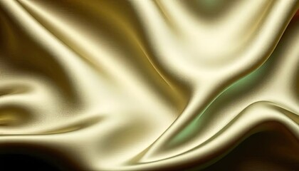 Obraz premium Golden fabric folds