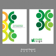Annual report cover design