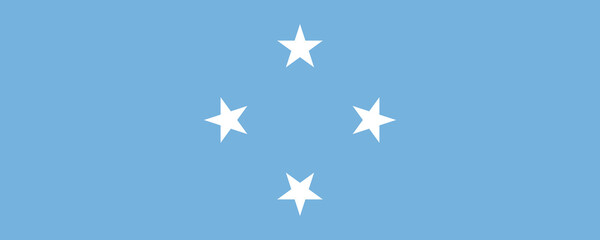 Blue flag with white stars representing a specific cultural or regional identity