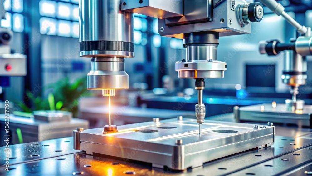 Poster high-precision inspection and probe system for surface analysis
