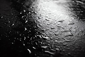 Wet surface