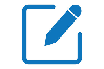 Edit icon vector isolated on white background. Pencil icon. sign up Icon vector. edit text