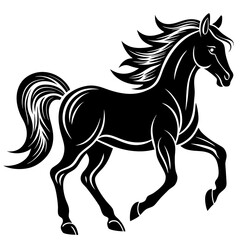 Horse Silhouette Vector