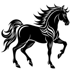Horse Silhouette Vector