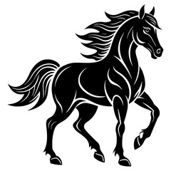 Horse Silhouette Vector