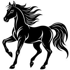 Horse Silhouette Vector