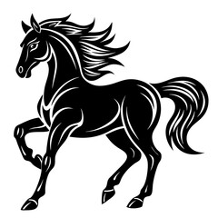 Horse Silhouette Vector