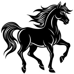 Horse Silhouette Vector