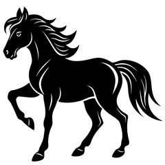 Horse Silhouette Vector